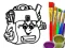 Mäng Back To School: School Bag Coloring Book Internetis