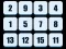 Mäng Numbers Sliding Puzzle Internetis