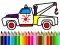 Mäng Back To School: Trucks Coloring Internetis