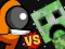Mäng Among vs Creeper Fight Internetis