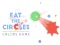 Mäng Eat the circles Colors Game Internetis