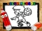Mäng Back To School Coloring Book Internetis