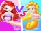 Mäng Mermaid Paper Doll Dress Up Internetis