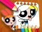 Mäng The Powerpuff Girls Coloring Book Internetis