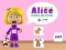 Mäng World of Alice Images and Words Internetis