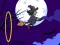 Mäng Flying witch halloween Internetis