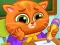 Mäng Lovely Virtual Cat At School Internetis