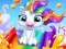 Mäng Glitter Unicorn Dress Up Girls Internetis