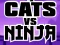 Mäng Cats Vs Ninja Internetis