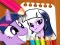 Mäng Equestria Girls Coloring Book Internetis