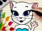 Mäng Talking Angela Coloring Book Internetis