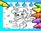 Mäng Magical Unicorn Coloring Pages Internetis
