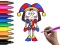 Mäng Pomni Coloring Time Internetis