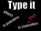 Mäng Type it Internetis