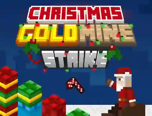 Mäng Gold Mine Strike Christmas Internetis