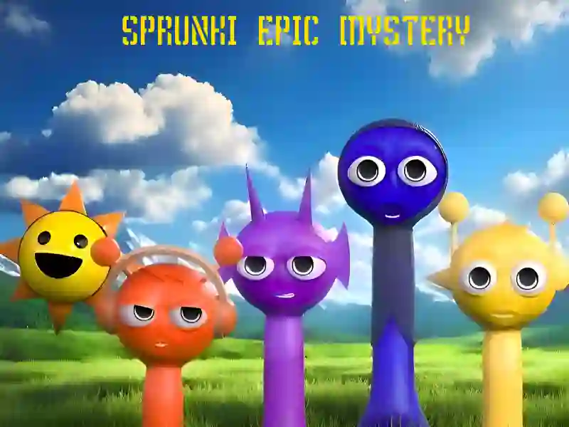 Mäng Sprunki Epic Mystery Internetis