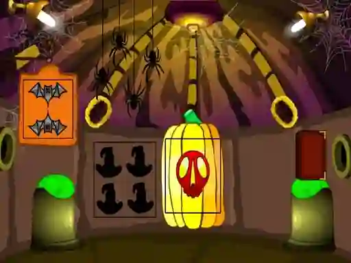 Mäng Halloween Village Escape Internetis