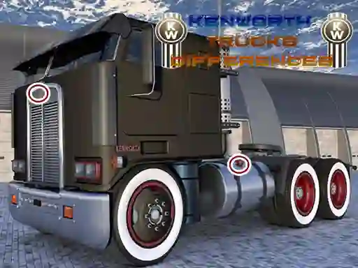 Mäng Kenworth Trucks Differences Internetis