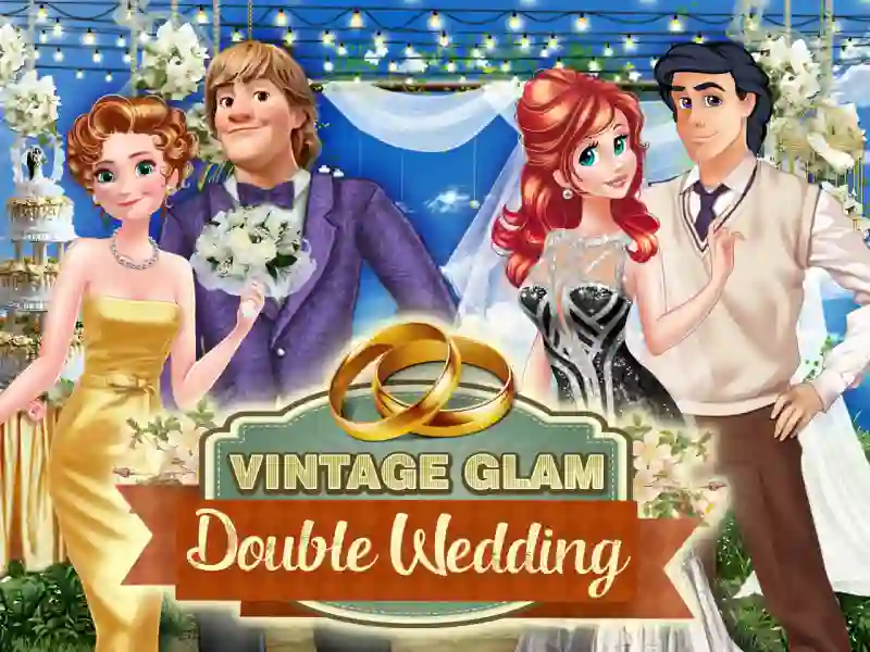 Mäng Vintage Glam: Double Wedding Internetis