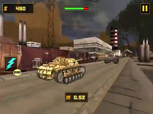 Mäng War Machines: Tank Battle Internetis