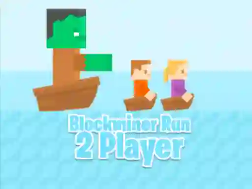 Mäng Blockminer Run  2 player Internetis