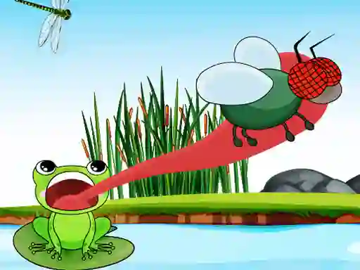 Mäng Hungry Frog Internetis