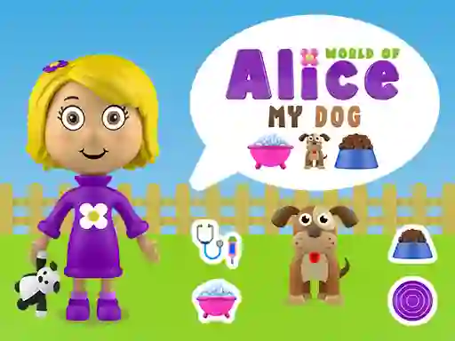 Mäng World of Alice My Dog Internetis