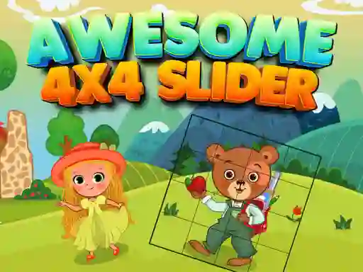 Mäng Awesome 4x4 Slider Internetis