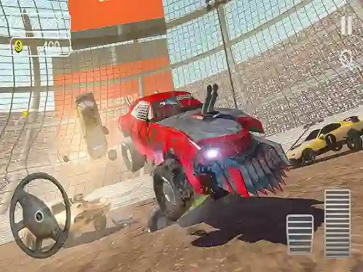 Mäng Derby Car Racing Stunt Internetis