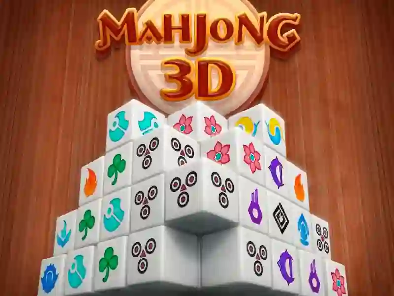 Mäng Mahjong 3D Internetis