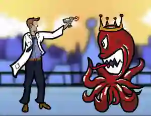 Mäng Scientist vs Aliens Internetis