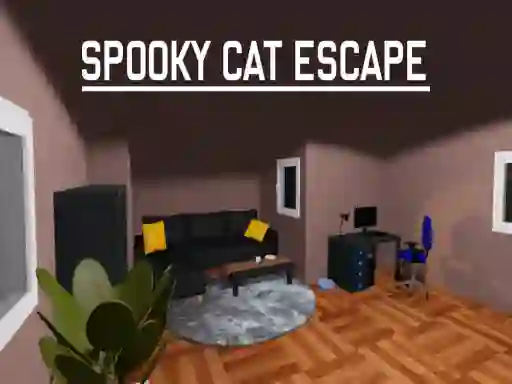 Mäng Spooky Cat Escape Internetis