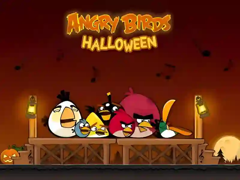 Mäng Angry birds Halloween HD Internetis