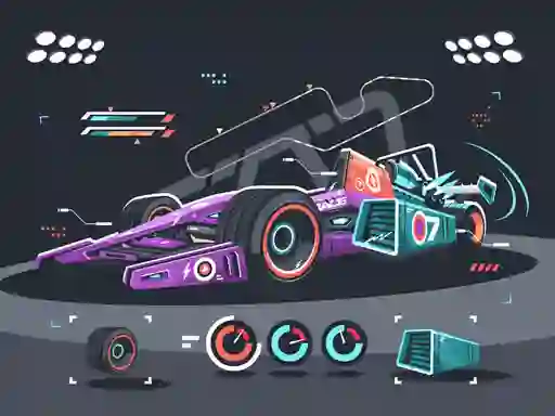 Mäng Powerful Cars Memory Internetis