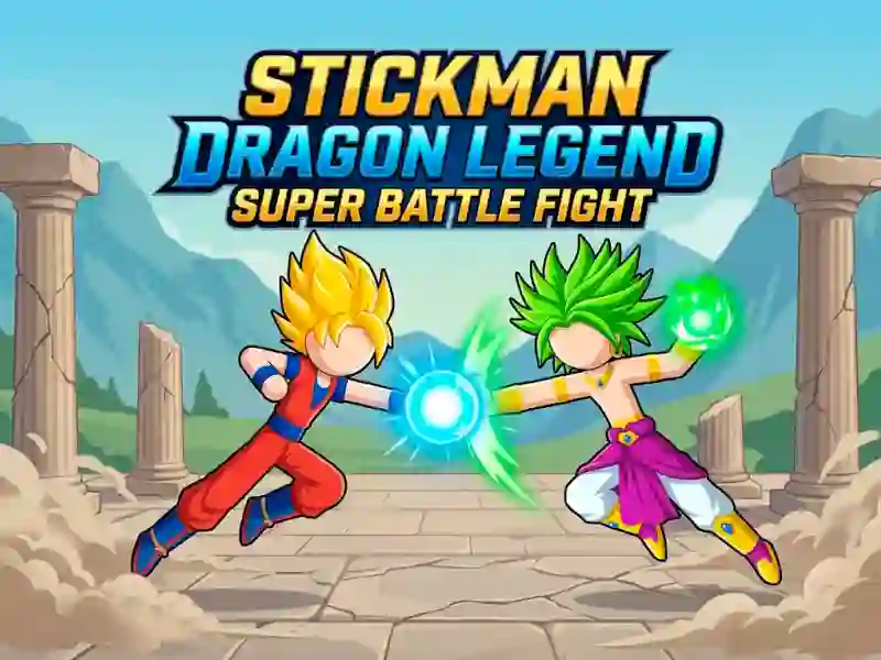 Mäng Stickman Dragon Legend Super Battle Fight Internetis