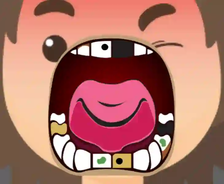 Mäng Kid Dentist Internetis