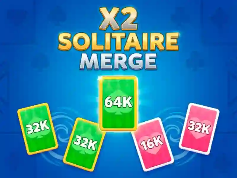 Mäng X2 Solitaire Merge Internetis