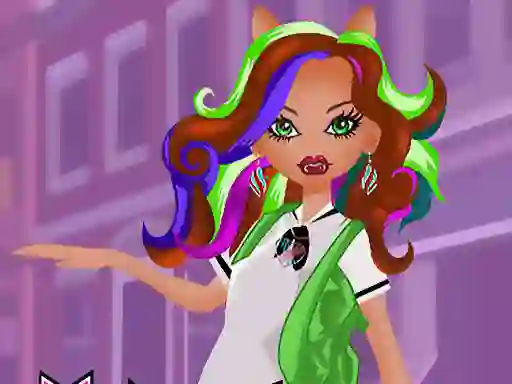 Mäng Monster High Clawdeen Internetis
