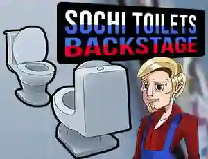 Mäng Sochi Toilets : Backstage Internetis