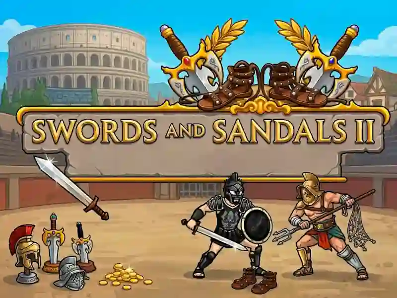 Mäng Swords and Sandals 2 Internetis