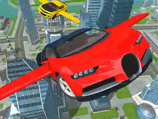 Mäng Flying Car Driving Simulator Internetis