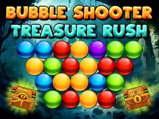 Mäng Bubble Shooter Treasure Rush Internetis