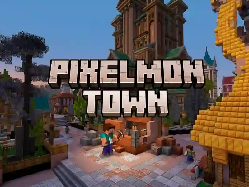 Mäng Pixelmon Town Internetis