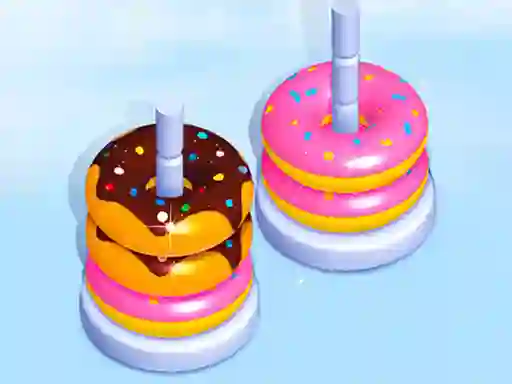 Mäng Donut Sort Fun Internetis