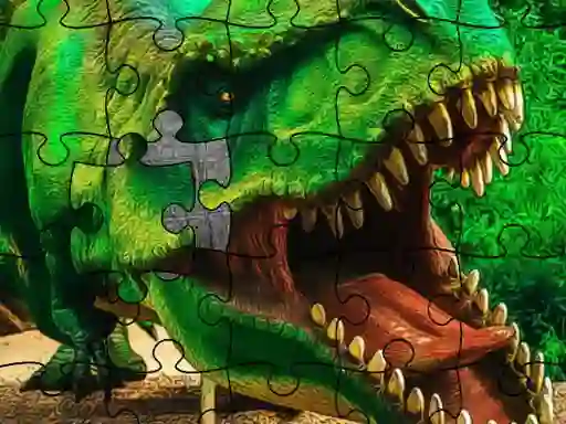 Mäng Dino Park Jigsaw Internetis