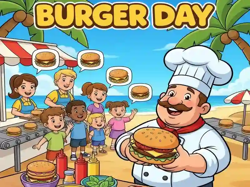 Mäng Burger Day Internetis