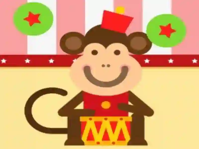 Mäng Monkey Drums Internetis