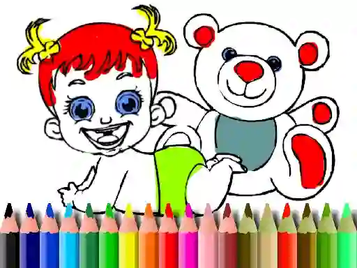 Mäng Back To School: Baby Doll Coloring Internetis