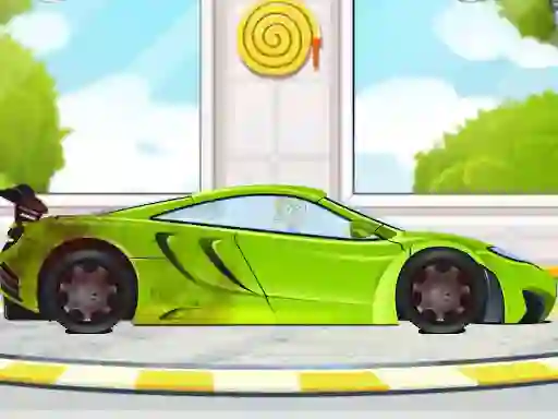 Mäng Sports Car Wash 2D Internetis