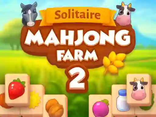 Mäng Solitaire Mahjong Farm 2 Internetis